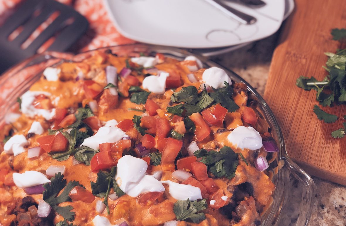 vegan tater tot nachos
