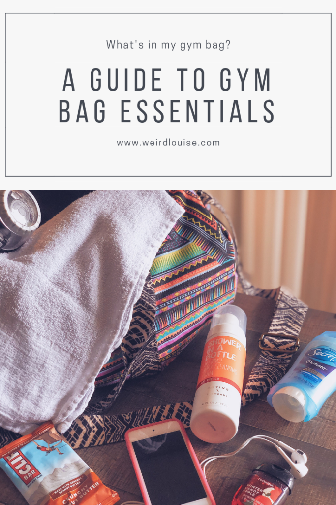 What's In My Gym Bag? Pin