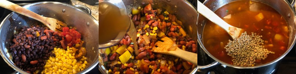 Weird Louise-Lentil Chili Steps 2