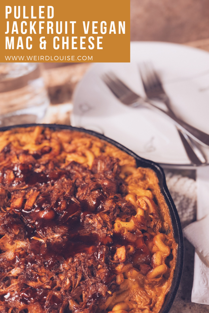 Pulled Jackfruit Mac and Cheese Pin