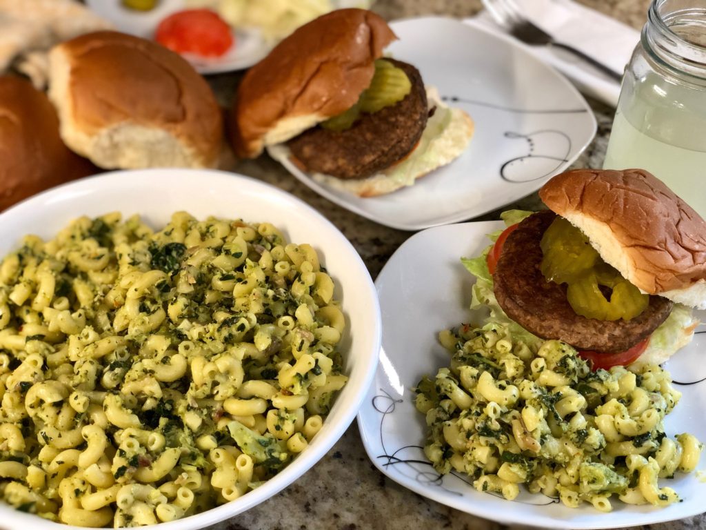 Broccoli Pesto Pasta Salad