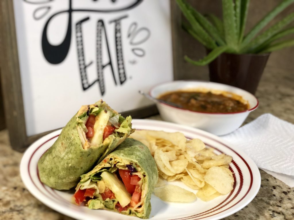 Veggies Hummus Wrap