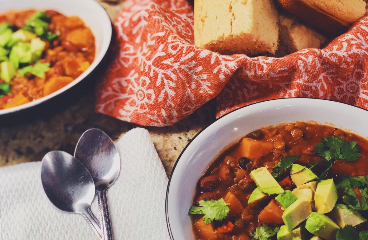 Vegan Sweet Potato Chili