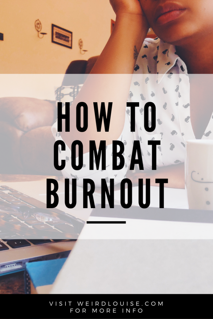 How to Combat Burnout Pin