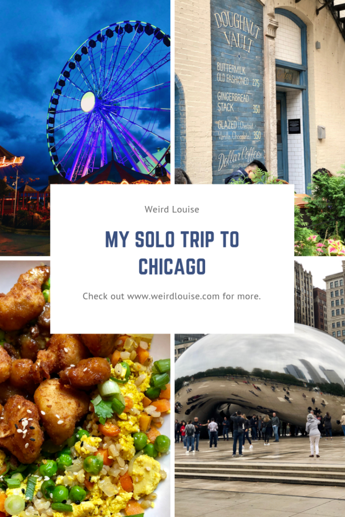 My Solo Trip to Chicago Pin