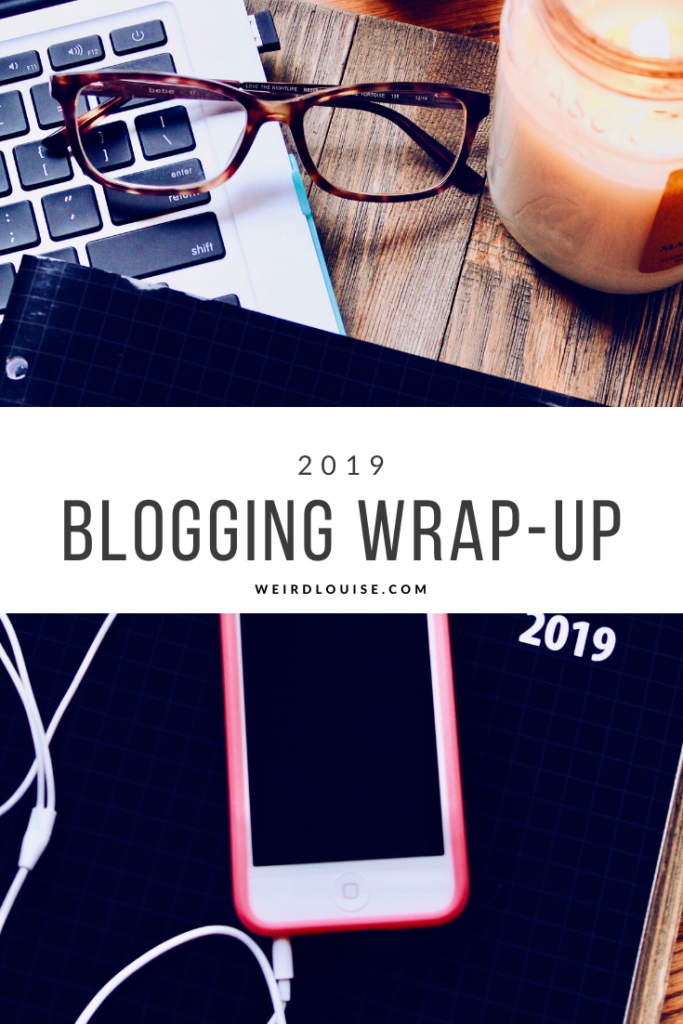 2019 Blogging Wrap-up Pin
