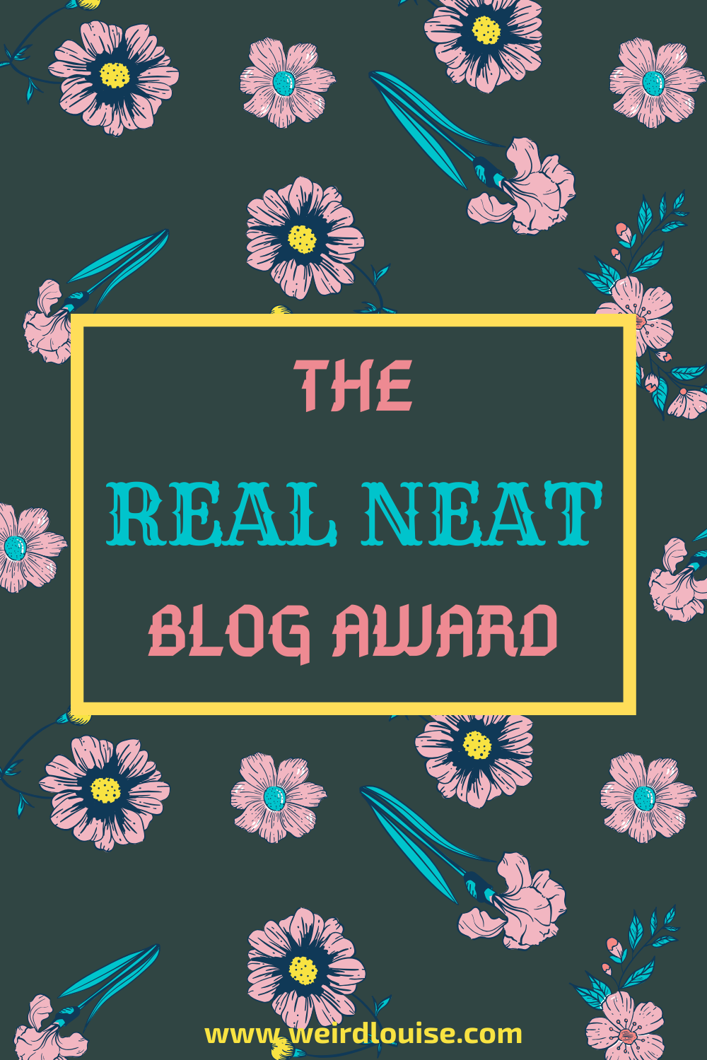The Real Neat Blog Award Pin