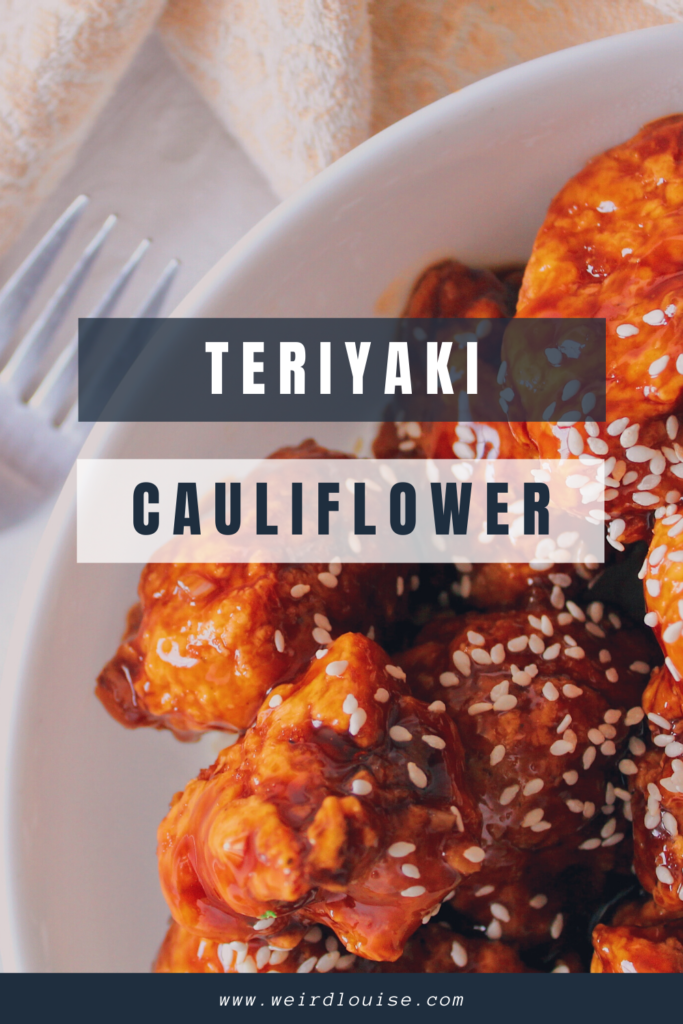 Teriyaki Cauliflower Pin