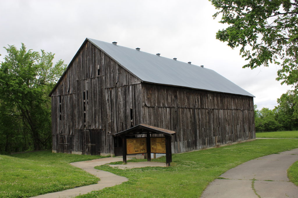 Tobacco Barn at Weston State Park