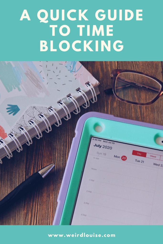 A Quick Guide to time Blocking