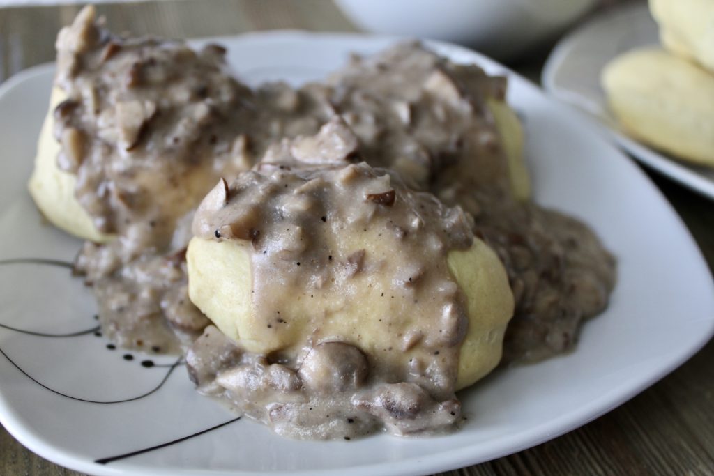 Vegan Biscuits and Gravy
