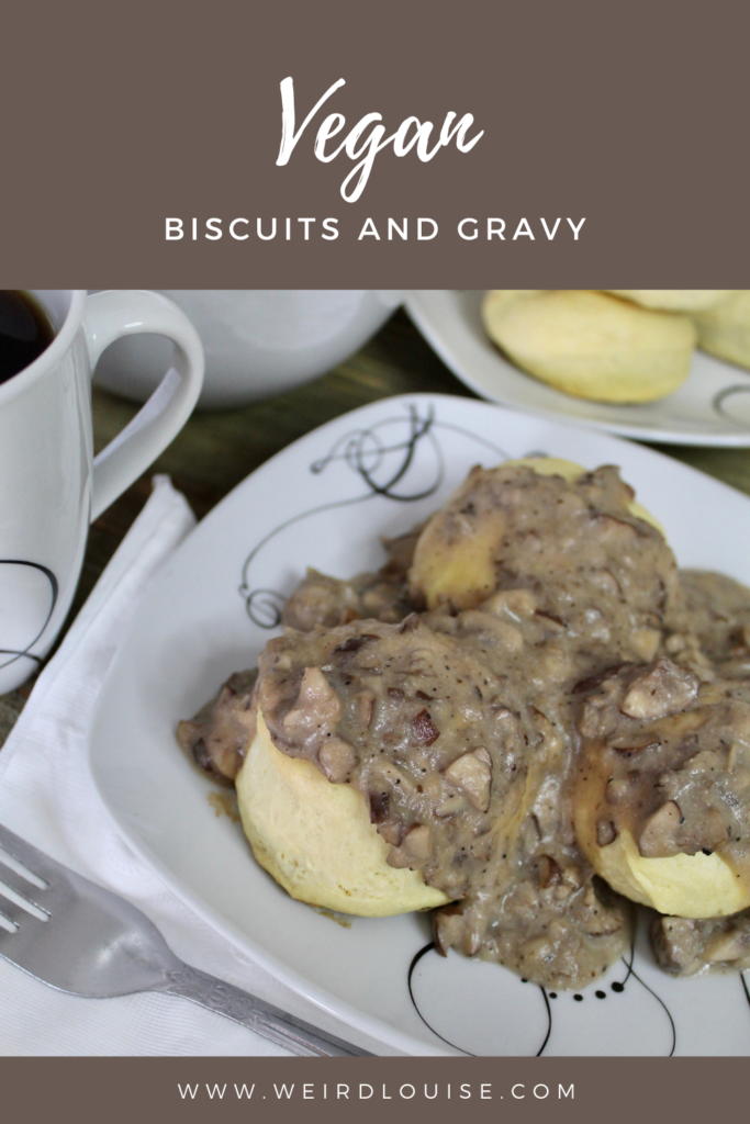 Vegan Biscuits and Gravy Pin
