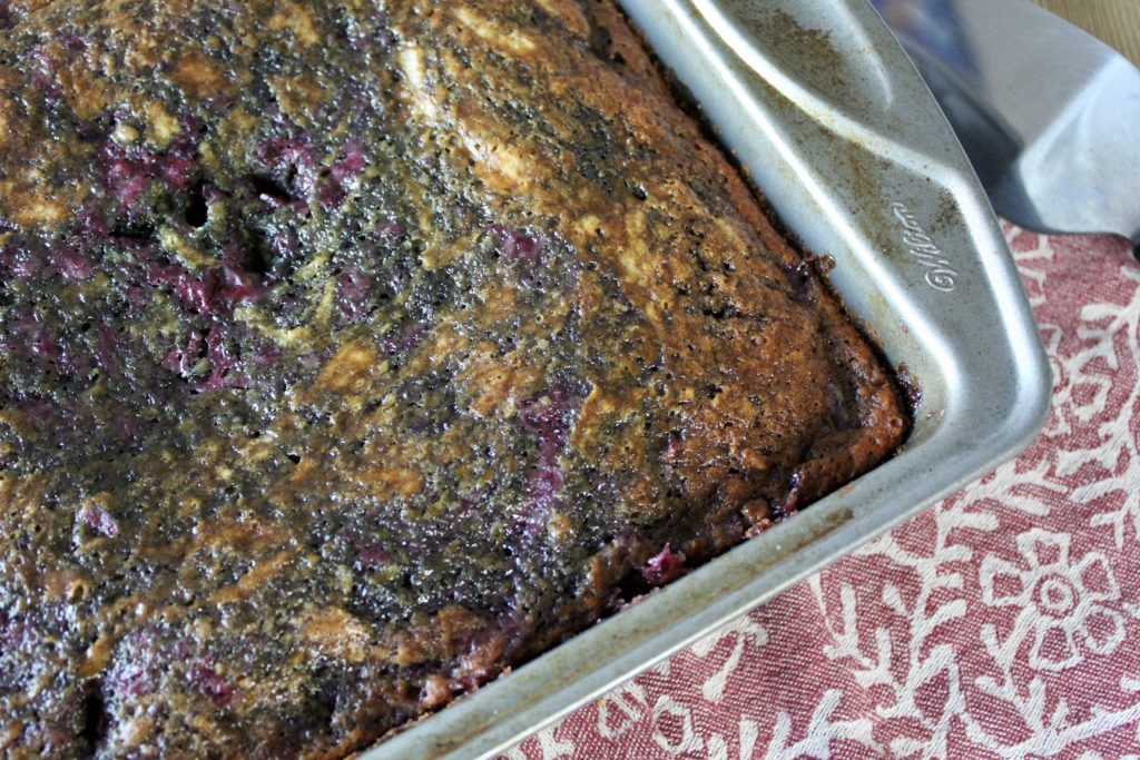 Vegan Lemon Cranberry Coffee Cake