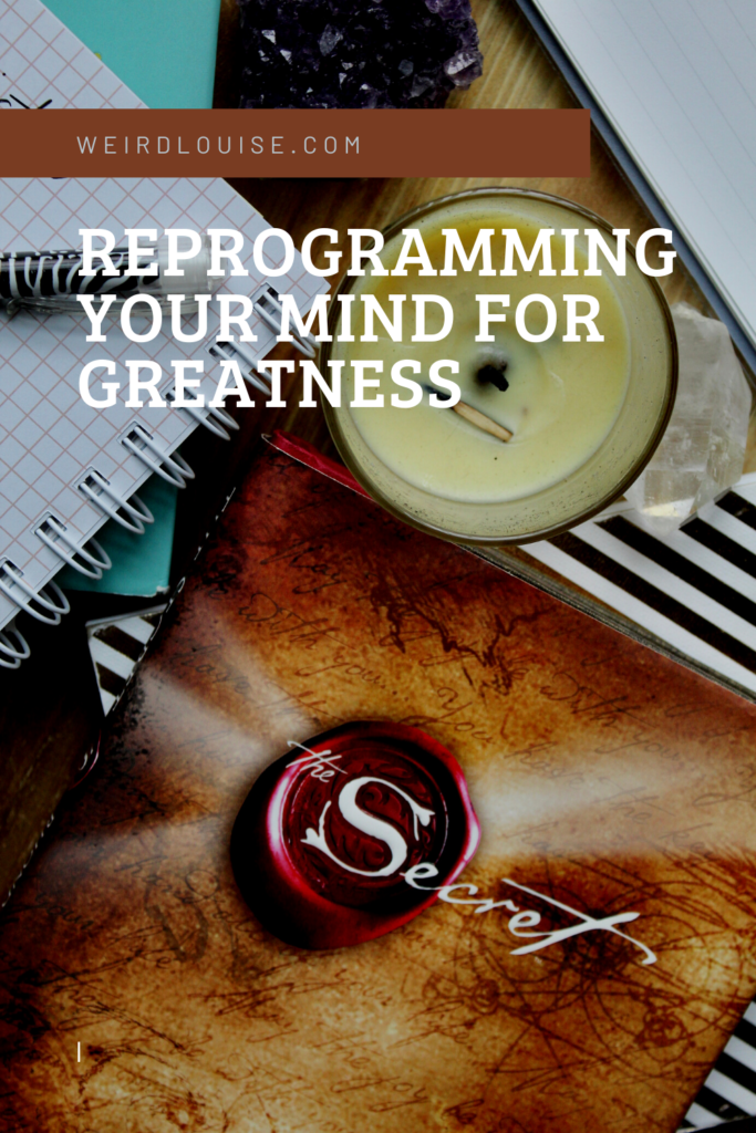 Reprogramming your mind for Greatness Pin