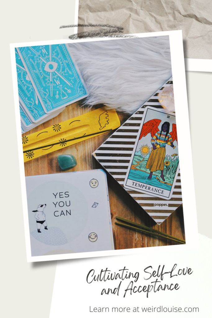 Cultivating Self-Love and Acceptance Pin
