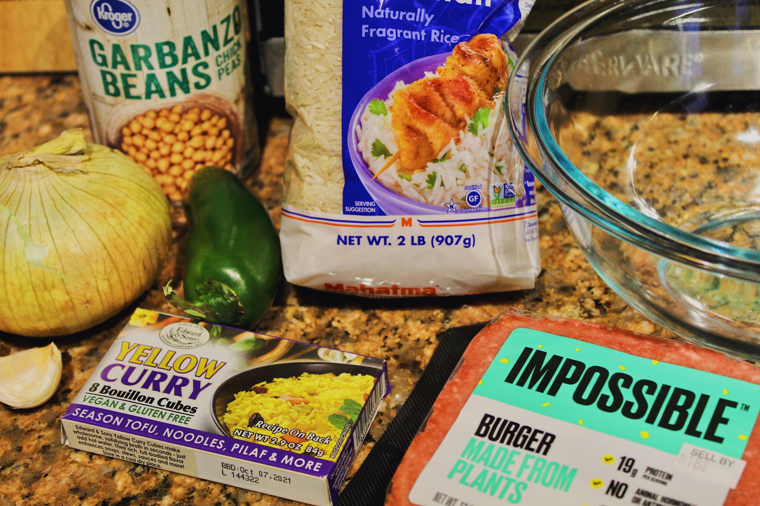 Easy Curry Rice & Impossible Meatballs