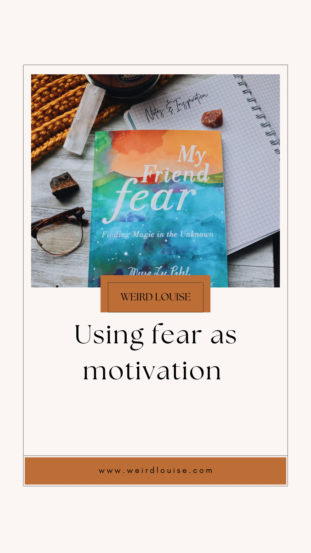 Using fear as Motivation Pin