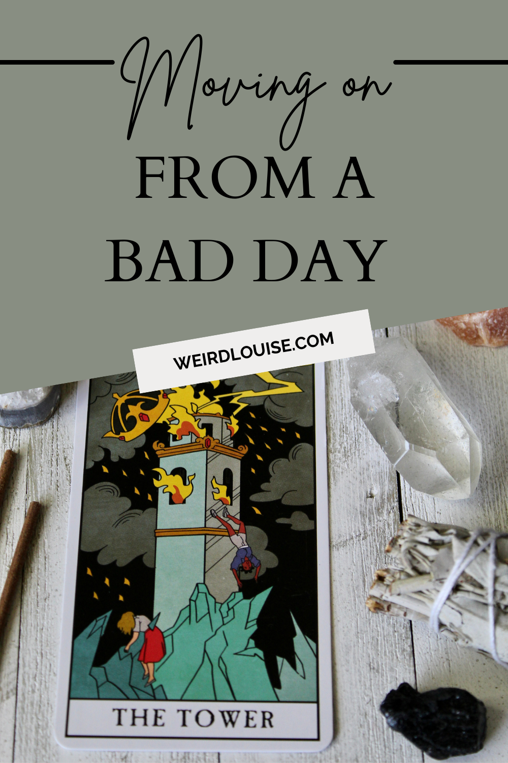 Moving on from a bad day Pin