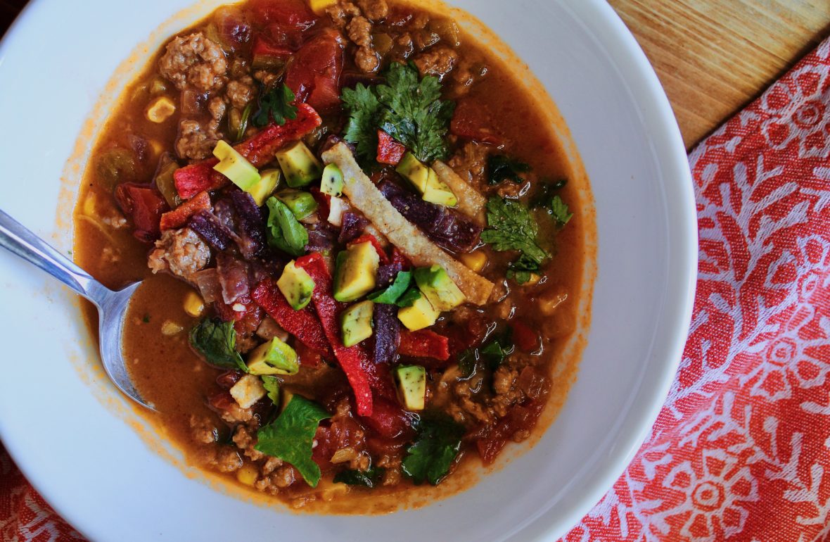 Vegan Tortilla Soup