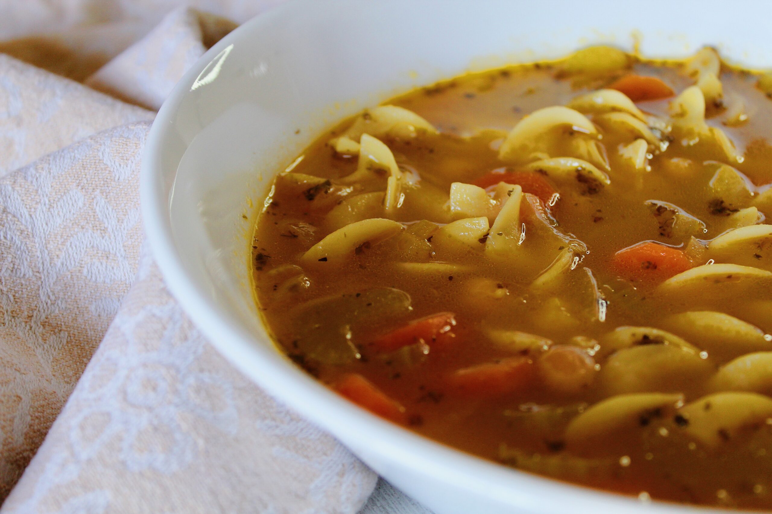 Chickpea Noodle Soup