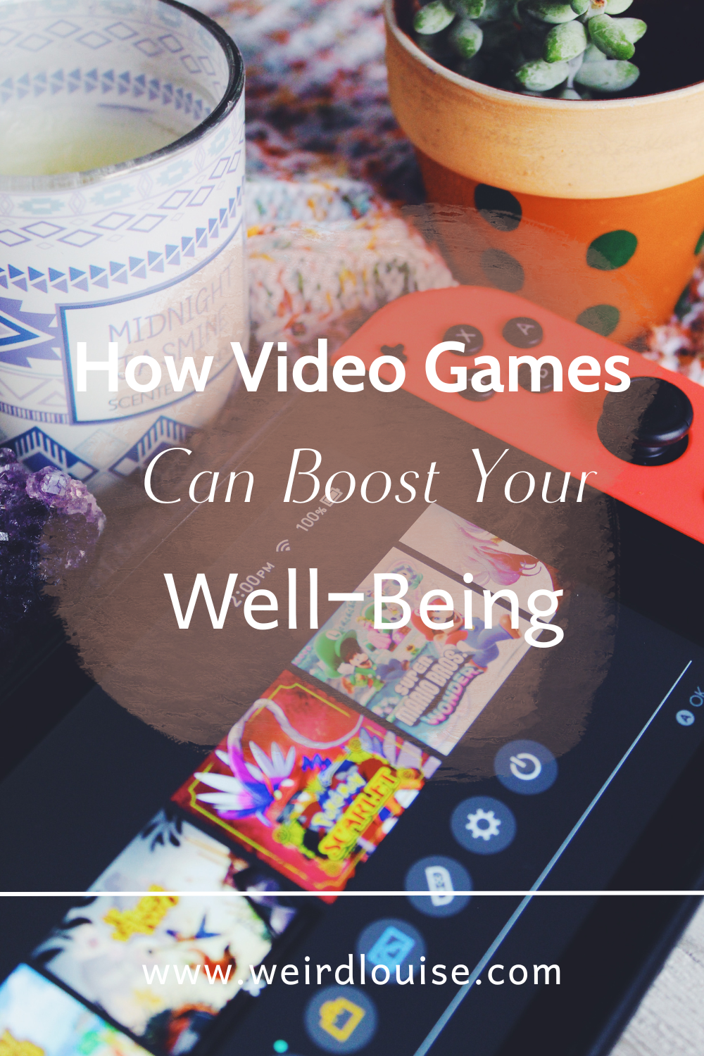 How Video Games Can Boost Your Well-Being Pin