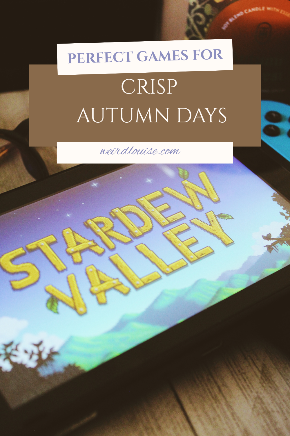 Perfect Games for Crisp Autumn Days Pin
