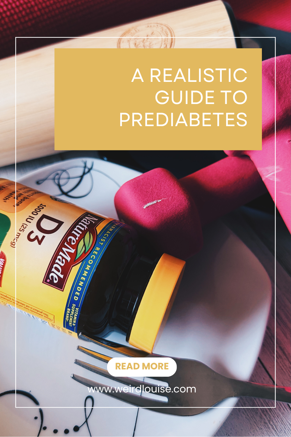 A Realistic Guide to Prediabetes Pin