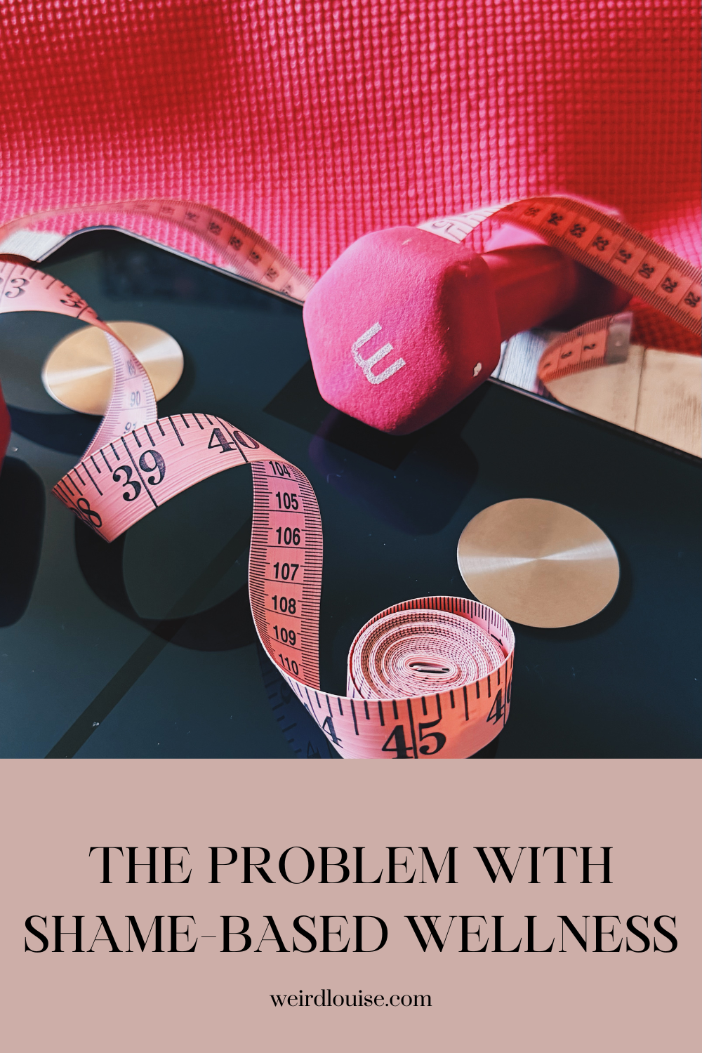 The Problem With Shame-Based Wellness Pin
